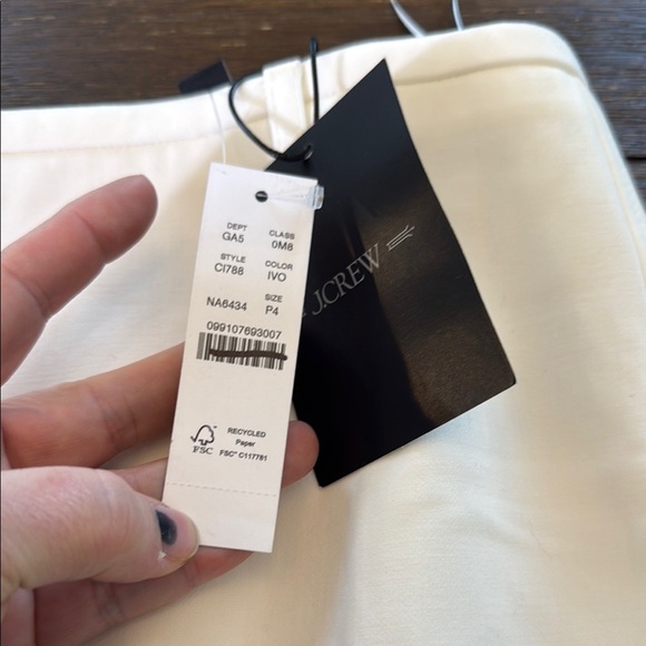 J. Crew Petite pencil midi skirt in four-season stretch Size 4 Petite - Picture 11 of 14